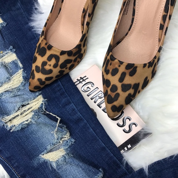SALE❗️Last pair size 10❗️Leopard Stiletto heels 🐆 - Picture 4 of 7